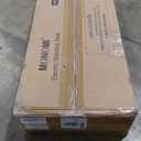 Monomi Electric Standing Desk, 71 x 31.5 inches Height Adjustable, Ergonomic Home Office Sit Stand Up Desk with Memory Preset Controller (Rustic Brown Top/ Black Frame)