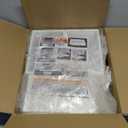 SIMPDIY Shoe Storage, 12 Pack Shoe Organizer for Closet, Shoe Boxes Clear Plastic Stackable Shoe Containers with Lids for Size 10 (Large, White)