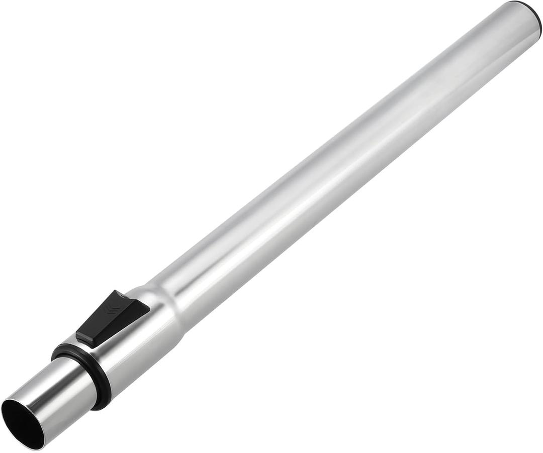 1.25 Inch (32mm) Telescopic Vacuum Extension Wand Stainless Steel Metal Tube Compatible with 1-1/4" Vacuum Accessories, Fits Select Shop Vac & Other Standard Vacuums