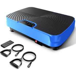 2025 Upgrade Vibration Plate Exercise Machine for Lymphatic Drainage,400Lbs Capacity Full-Body Workout Platform Vibrating Plate Pilates Equipment,Home Workout Equipment for Fitness Weight Loss