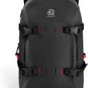IPX7 Waterproof Backpack for Kayaking, Paddle Boarding, Boating, Premium 30L Dry Bag with Resin Zipper, Airtight Rugged Gear Protection Large Capacity for Men, Water Sports, Surfing, Black