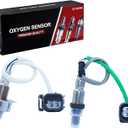2PCS Oxygen O2 Sensor Upstream Downstream 234-9131 234-4980 for Honda CR-V/CRV 2015 2016 Accord 2013-2017 LX EX Sport, Acura ILX 2016-2021 TLX 2015-2020 Base Tech 2.4L L4 36531-5A2-A01 36532-5LA-A01