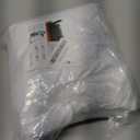 Obstal 6ft Stretch Spandex Table Cover - 2 Pack Universal Rectangular Fitted Tablecloth Protector for Wedding, Banquet and Party, White