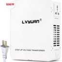 LVYUAN 800W Voltage Transformer Step Up Converter, 110V/120V to 220V/240V, 800W Power Capacity, Circuit Breaker Protection