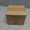 30oz Clear Candy Jar with Lid for Office Desk, Plastic Cookie Storage Jar for Kitchen Counter, 900ml