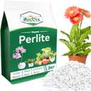 ZeeDix 3QT Organic Perlite Horticulture Soil Amendment for Plants, 3-9mm Granule Size Potted Plant Soil for Orchid Cactus Succulents Carnivorous Monstera Repotting, Indoor Outdoor Gardening