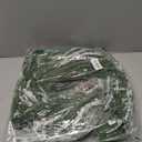 Snow Flocked Norfolk Pine Garlands, 6 FT Real Touch Winter Pine Garland, Green Artificial Greenery Garland for Table, Mantle, Wall, Indoor, Outdoor Christmas Decorations