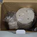 Kitchen Utensils Set- 35 PCs Cooking Utensils with Grater,Tongs, Spoon Spatula &Turner Made of Heat Resistant Food Grade Silicone and Wooden Handles Kitchen Gadgets Tools Set for Nonstick Cookware (Khaki)