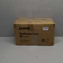 ZOMISIA Dog Car Seat for Small Dogs  Waterproof Pet Booster Seat for Car with ClipOn Safety Leash, Travel Carrier for Medium Puppy up to 25 lbs, Memory Foam Filling and Adjustable Buckles, Black