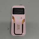 Portable Nail Drill Professional 35000 RPM, Rechargeable Electric Nail File Machine Cordless E-File for Acrylic Gel Polishing Removing with Bits Kit for Manicure Salon Home, Pink