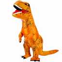 viwzon Inflatable Dinosaur Costume Adult & Kid, Blow Up Trex Costume for Parties Cosplay Funny Inflatable Suit