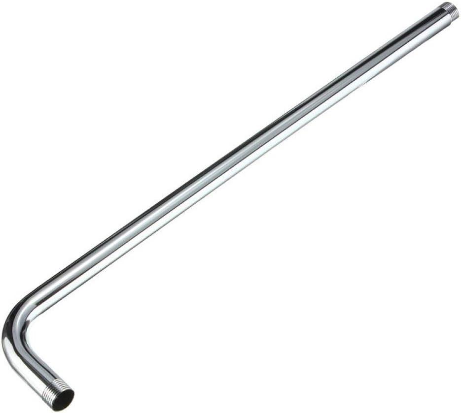 52cm Stainless Steel Shower Arm Wall Mounted Tube Rain Shower Head Arm Bracket For Bathroom Spray Nozzle Extension Pipe,Type A