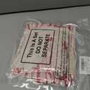 Halloween Decorations Creepy Blood Bandage, Haunted House Decor Scary Gauze Bandage, Crime Scene Props for Mummy, Cosplay Parties and Door Curtains(Blood Drop Text Pattern,27.6 ft)