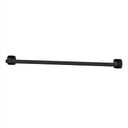 Pfister Vaneri Bath Towel Bar for Bathroom, 24-Inch, Wall-Mounted, Screw-In, Matte Black Finish, BTBVRI2B