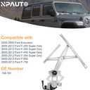 Front Passenger Side Power Window Regulator with Motor fit for Ford F250 F350 F450 F550 Super Duty, F650 F750 2000 2001 2002 2003 2004 2005 2006 2007 2008 2009 2010 2011 2012, Excursion 00-05, Right