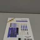 Upgrade Version Magnetic Eye Glass Repairing Kit, Eyeglass Repair Tool Kit with Compact Screw Box Include Nose Pads, Precision Screwdriver Set, Screws, Tweezer for Eyeglass, Sunglass, Spectacles Watch