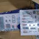 Sportspower Arcadia Star Burst Swing Set: Outdoor Heavy-Duty Metal Playset for Kids with LED Light Up Slide, Swings & Trapeze