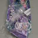 Little Girls Mermaid Princess Costume for Girls Dress Up Party with Gloves,Crown Mace 3-10 Years. Size S