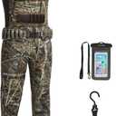 TIDEWE 600G Hunting Chest Waders Waterproof for Women Camo 8