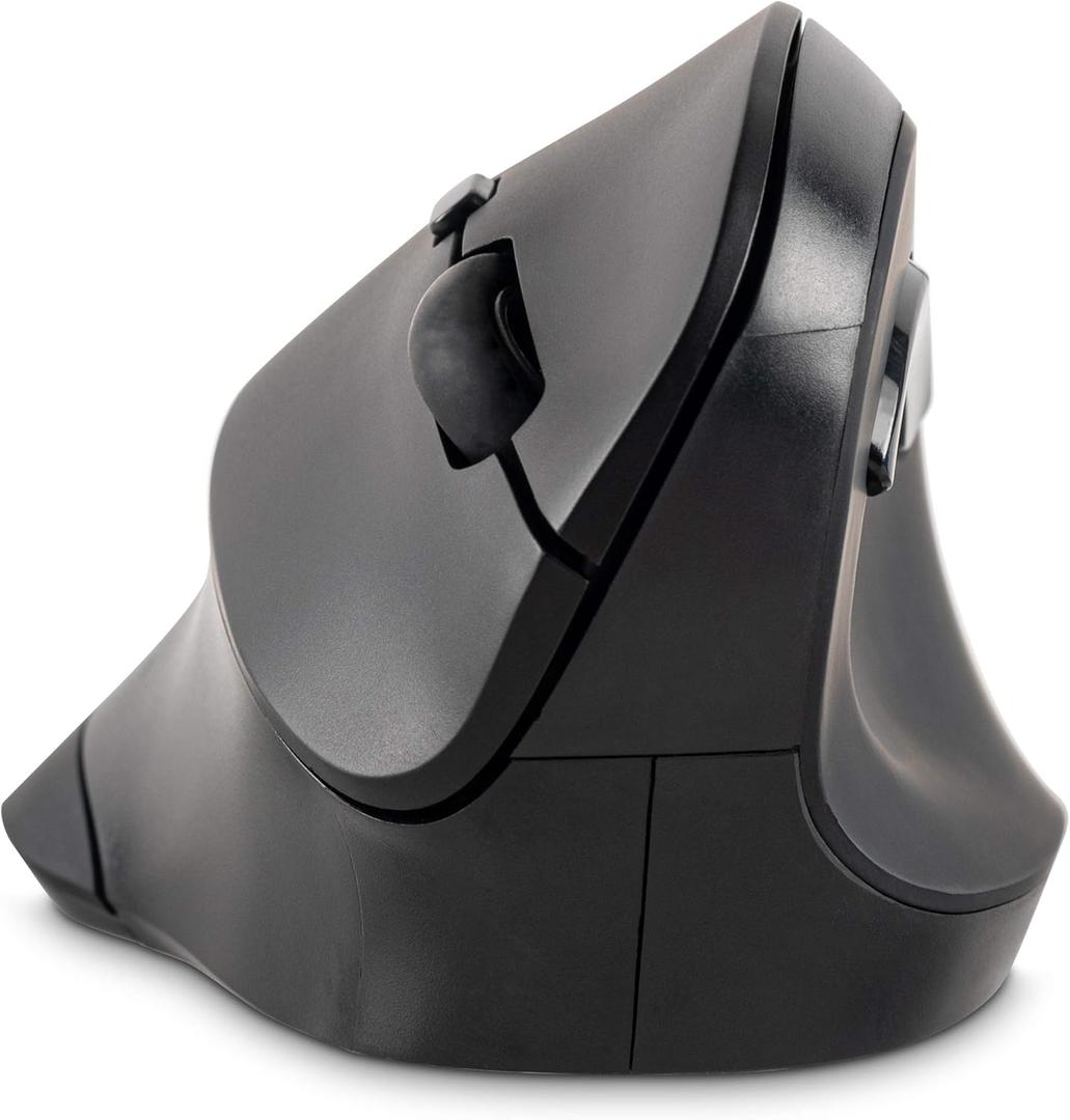 Kensington Ergonomic Vertical Wireless Mouse (K75575WW), Grey/Black (Mid-Size)