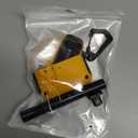 Lerobo for AirPods Pro 3 Case, (Compatible with MagSafe) with Phone Stand & Cleaning Kit, Full Drop Protection Magnetic Lock Cover Case Compatible for Apple AirPods Pro 3rd Generation, Black Yellow