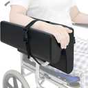 AOSSA Lateral Support for Wheelchair Arm Trough, Armrest Pad Cushion Wheelchair Attachment, Wedge Bolster Positioning Arm Elbow Rest Pillow for Elderly & Stroke Patient