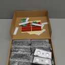 Solar Fence Lights Outdoor, 20 Pack Warm White/RGB Fence Solar Lights with 2 LED, IP65 Waterproof, Backyard Patio Decor for Deck, Wall, Railing, Pool, Stair