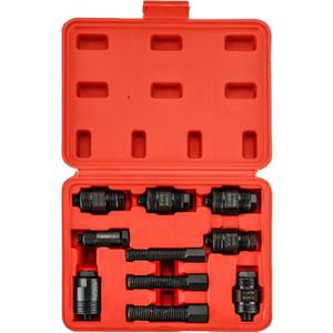 Motorcycle Flywheel Puller Set | 10PCS Universal ATV Motorcycle Repair Tool for Motorcycle Bikes, Honda, Suzuki, Bosch, Kawasaki, Ducati, Yamaha Flywheel