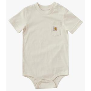 Carhartt Unisex Baby, Short-sleeve Bodysuit Pocket T-shirt 3 Month