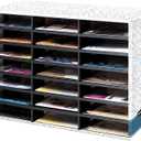 Bankers Box 21-Compartment Literature Sorter, Letter