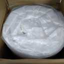 Amazon Basics Memory Foam Mattress, Soft Plush Feel, Breathable, Contours to Body, 8 Inch, Twin, White/Grey