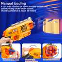 2 Pack Blaster Guns Boys Toy for 3+ Year Old Kids, Gifts for Ages 8-12, Large