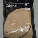 2 Pairs Compression Stockings for Women & Men, 20-30mmHg Thigh High Compression Socks, Open Toe Medical Compression Socks with Silicone Dot Band-Best Support for Nursing Sports Varicose Veins L