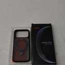 TORRAS Ostand Magnetic for iPhone 17 Pro Case, Fit for MagSafe, 4X Military Drop Protection, Camera Control, Slim Phone Case for iPhone 17 Pro with Kickstand, Translucent Matte Cover 6.3", Black