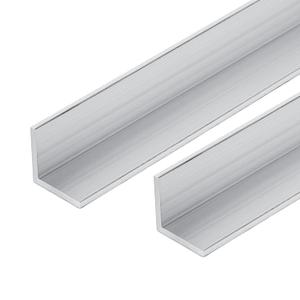 2Pcs Aluminum Angle Stock 6063-48" Long x 1" Wide x 1/8" Thick | 90 Degree Angled Aluminum for Extrusion Structural & Architectural, Frames, Railings, Corner Guards, DIY Projects