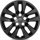 TangMiGe 4-Pack Hubcaps Wheel Covers Compatible with Nissan Altima Sedan 2013 2014 2015 2016 2017 2018, 40315-3TM0B, 16 inch 16" (Black Color)