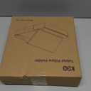 KDD Tablet Pillow Stand, Multi-Angle Viewing Ipad Holder for Lap, Bed and Desk, Foldable Soft Pad Dock with Stylus Mount Compatible with Ipad Pro 12.9, 10.5, 11, Air, Mini, Phones, Books, E-Reader