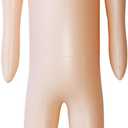 MAYAPHILOS 60 Inch Life Size Inflatable Body Mannequin for DIY Cosplay Halloween Decorations Props, Blow Up Dummy Doll for Yard Patio House Decor