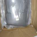 SecosAutoparts Driver & Passenger Bottom & Top Lean Back Dark Gray Without Seat Armrest Leather Seat Cover Compatible With Chevy Silverado Avalanche Tahoe Suburban GMC Sierra Yukon 2003 2004 2005 2006