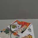 SVBright Fall Autumn Cat Shower Curtain 72Wx72L Inch Cute Kids Funny Cartoon Cat Lover Pets Animal Farmhouse Leaves Plant Nursery 12 Pack Hooks Polyester Waterproof Fabric Bathroom Bathtub Panels