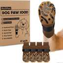 Double Sides Non-Slip Dog Socks to Prevent Licking Paws - Strong Traction for Paw Protector, Senior Dogs, Hardwood Floors, Dog Booties with Grippers - Size Large (Large(Pack of 4))