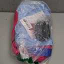 Sensory Swing for Kids indoor and outdoor Pod hammock Chair Seat Upgrade Max 300 lbs Hanging Swing with Inflatable Cushion Includes Hardware Hanger Kit for Aspergers Autism ADHD (Cranberry)