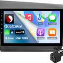 8 Core 6+128 GB with Qualcomm 9-inch Android 13 Octa Core Car Stereo for Honda Civic 2012-2015 IPS Touchscreen ST7850 AMP Car Radio with Carplay & Android Auto Support Backup Camera FM/AM/RDS