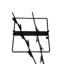 Tabletop Music Stand for Sheet Music ESMF-3, Table Top Desktop Book Stand Folding Portable Sheet Music Stand Adjustable Travel Music Holder Lightweight with Carrying Bag, Black