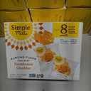 Simple Mills Almond Flour Crackers Snack Packs, Farmhouse Cheddar, Gluten Free, Flax Seed, Sunflower Seeds, Corn Free, Good for Snacks, 6.5 oz, Pack of 1 (8 Bags per Box), BB Date 12/24/2025