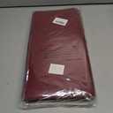 12 Pcs Plastic Christmas Tablecloth Rectangle Bulks, Disposable Beige Brown Green & Wine Red Party Tablecloth Xmas Table Cover for Picnic Birthday Christmas Party Supplies, 54x108 Inch