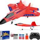 Fremego F-22 Raptor 6-Axis Gyro RC Jet 2 Batteries LED Lights EPP Foam | 6-Axis Gyro Self-Stabilization Dual Flight Modes Crash-Resistant EPP foam 2 Batteries RTF Toy Ideal Gift