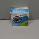 Comfort Zone 4-inch All-Metal Mini Desk Fan  High Velocity Portable USB Fan with 120V Wall Adapter, 360 Adjustable Tilt & Quiet Operation  Compact Electric Table Fan for Office, Home & Travel (Black)