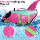 EMUST Dog Life Vests, Dogs Floats for Swimming, Boat, Pool, Ripstop Dog Life Jacket with High Buoyancy and Lift Handle for Dogs  (M, PinjiePink)