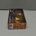 Portable LED Tent Lamp Emergency Lights with Hook, Hurricane Bulb Lantern Equipment for Camping, Hiking, Backpacking, Fishing Outage, Multicolor, 4 Pack